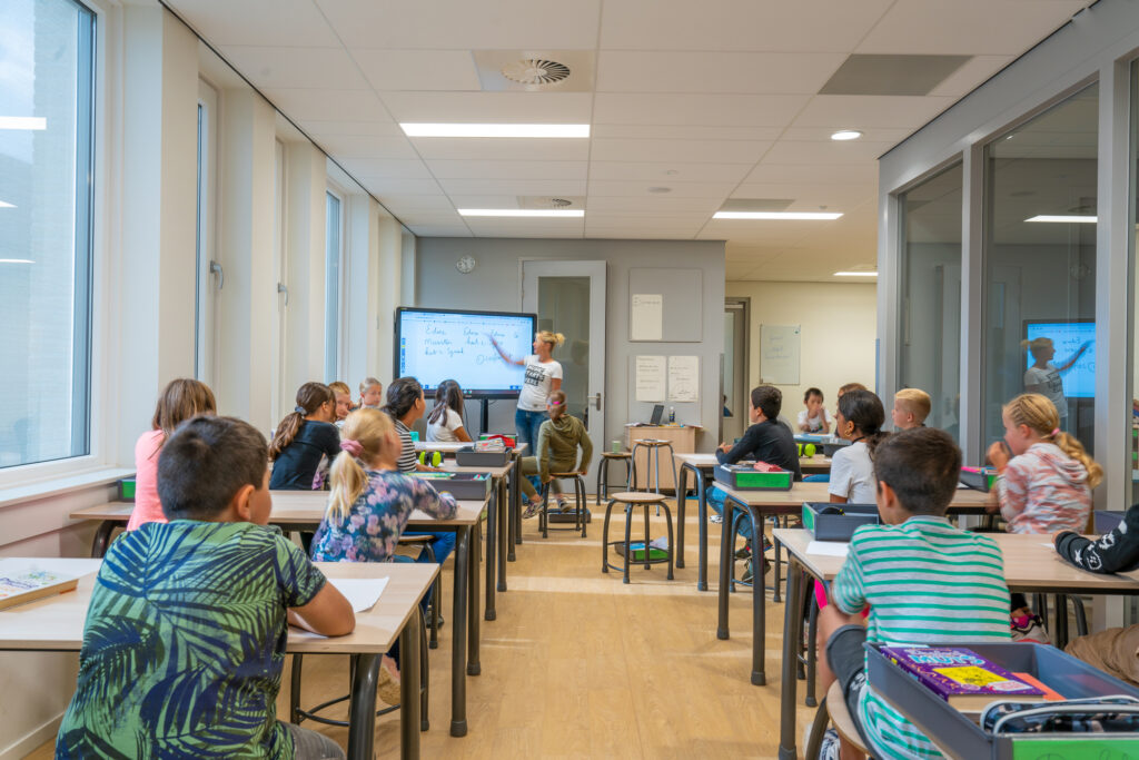 Students-sitting-in-a-classroom-at-a-dutch-school
