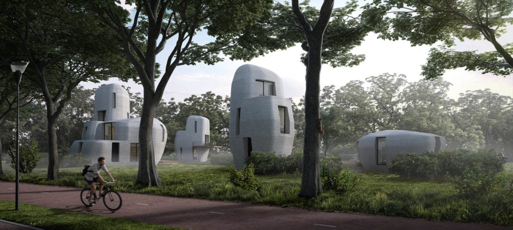 3d printing of houses in Eindhoven