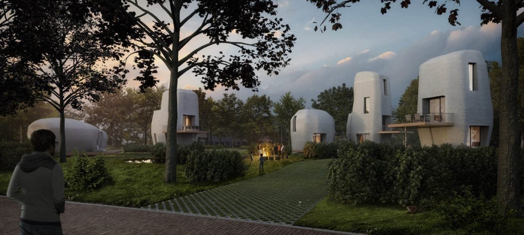 3d printing of houses in Eindhoven