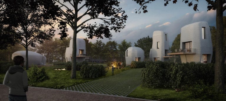 Printing 3D houses in Eindhoven: The Netherlands is now reprinting homes