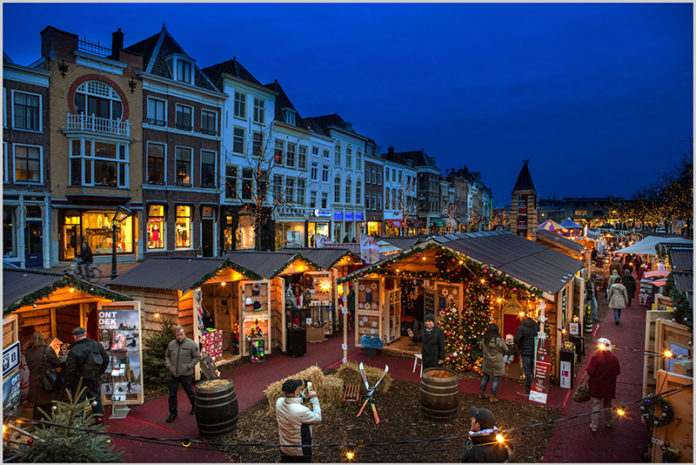 christmas market Leiden
