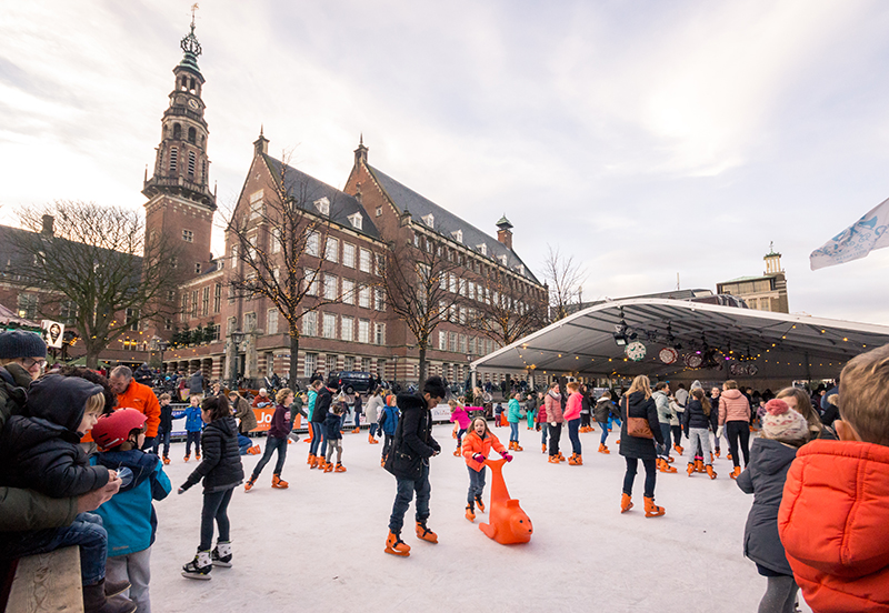 Ice skating Leiden