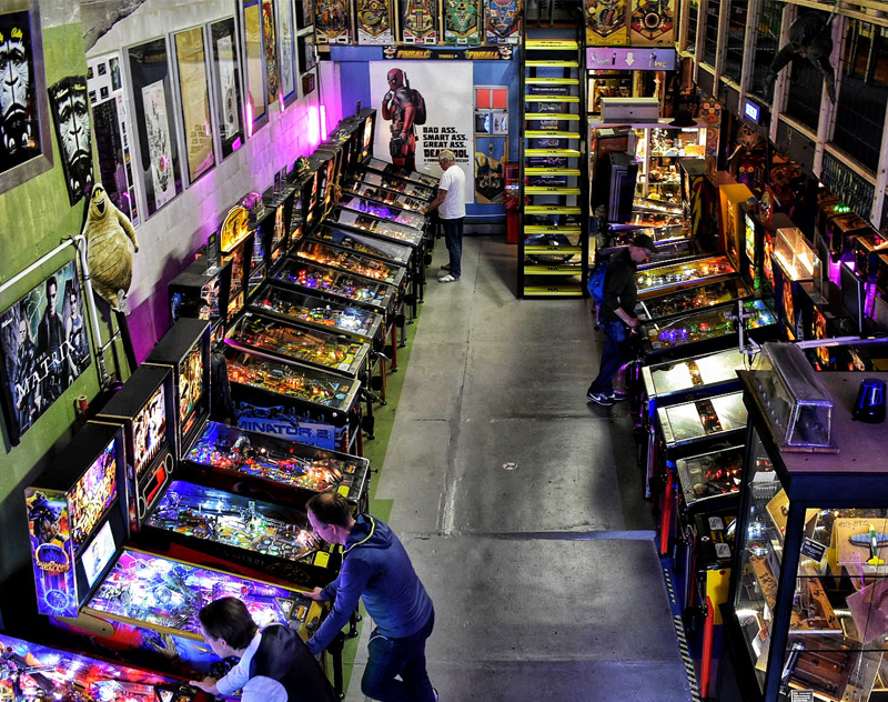 Visit Dutch Pinball Museum in Rotterdam