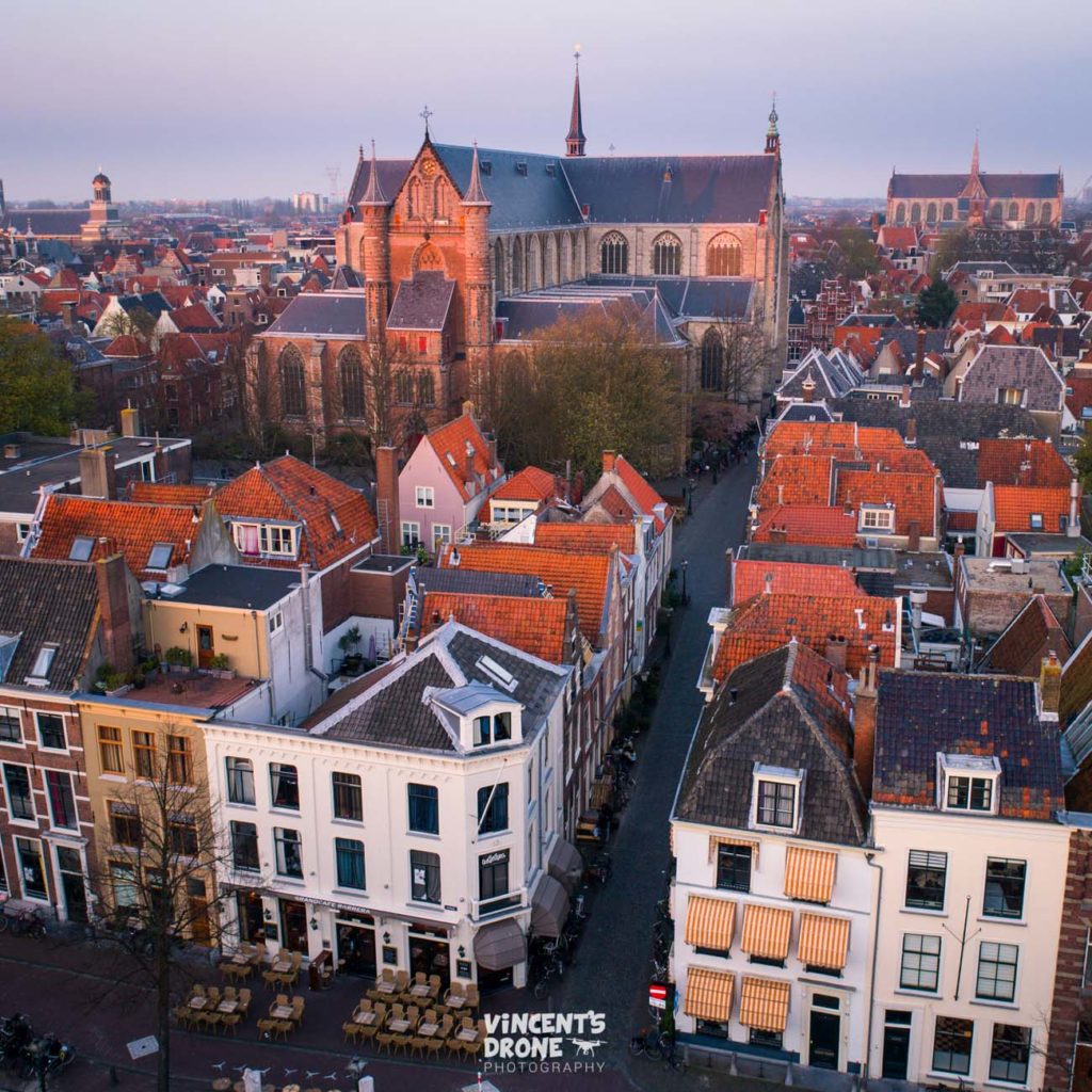 drone pictures of Leiden