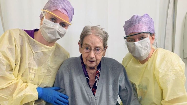 101 year old coronavirus patient well enough to leave hospital