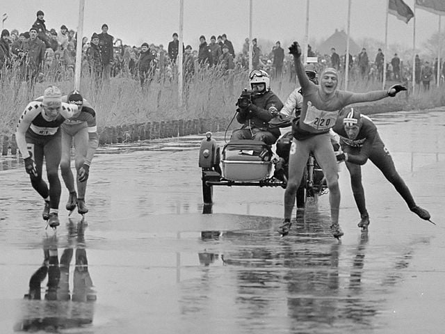 Elfstedentocht finish in 1985