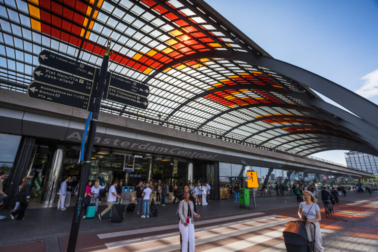 Consider changing your weekend plans if you’re travelling to or from Amsterdam