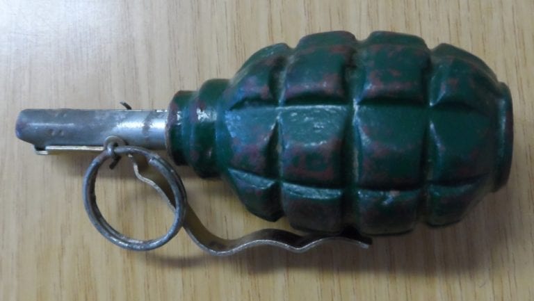 Venlo man finds live grenade in his backyard and lies on it for over 2 hours to smother it