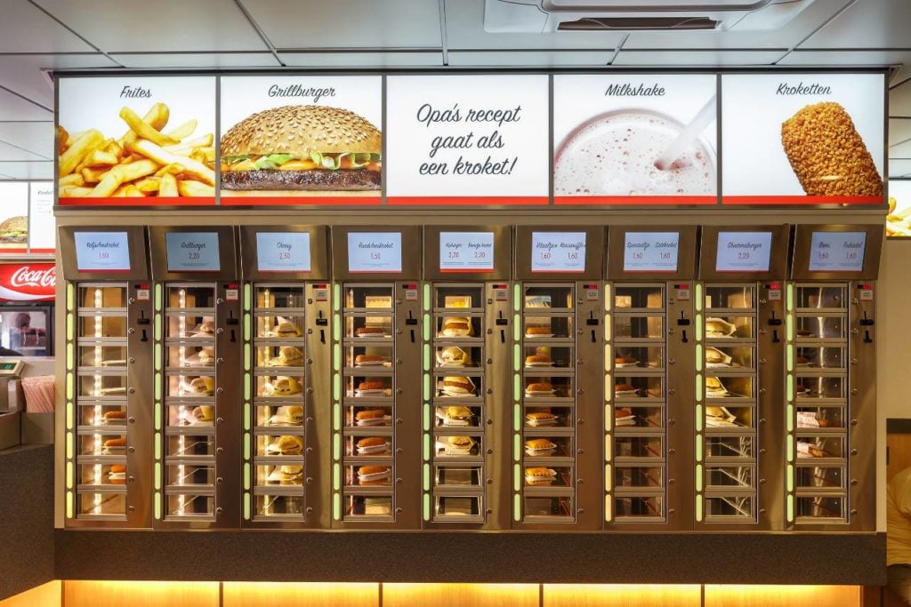 FEBO burger stand
