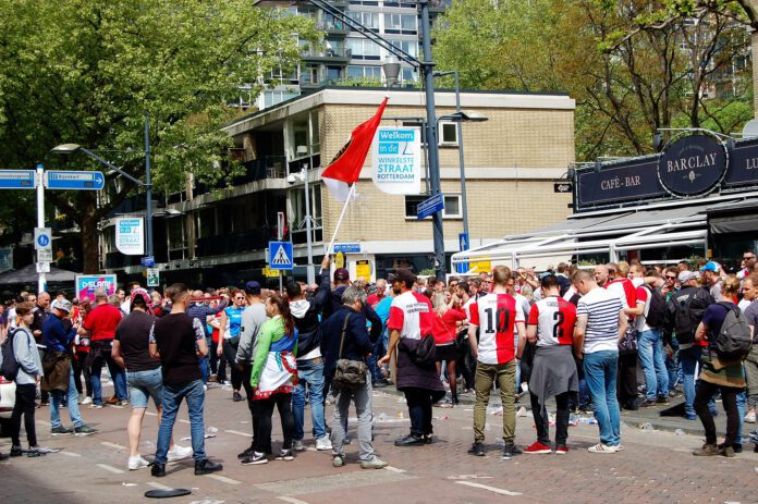 photo-of-feyenoord-football-supporters-netherlands