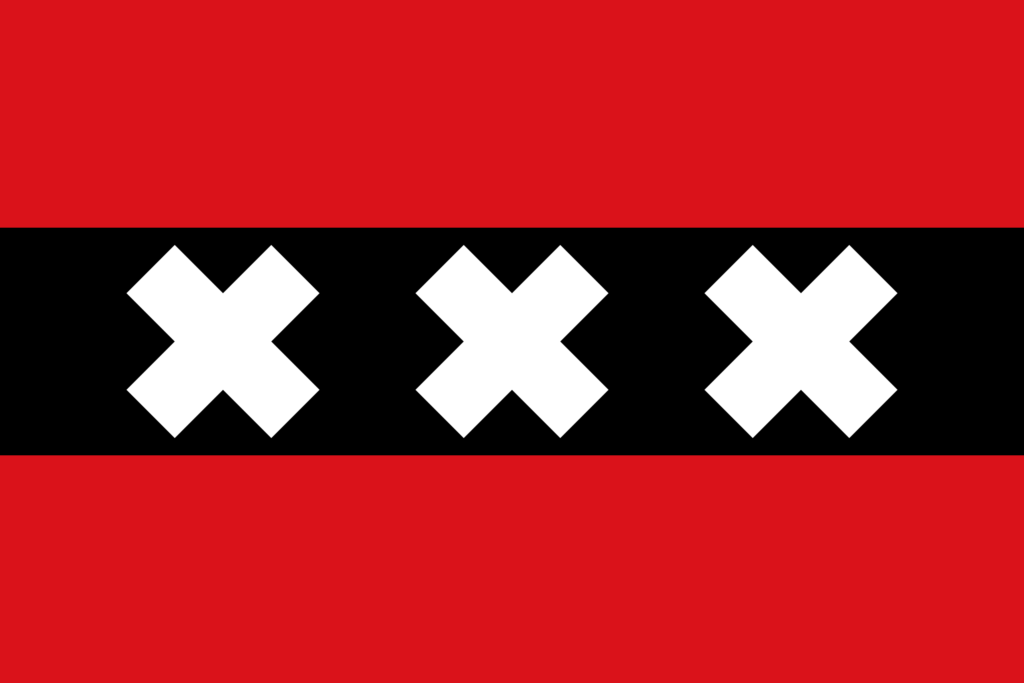 flag-of-amsterdam-red-with-black-stripe-three-white-crosses