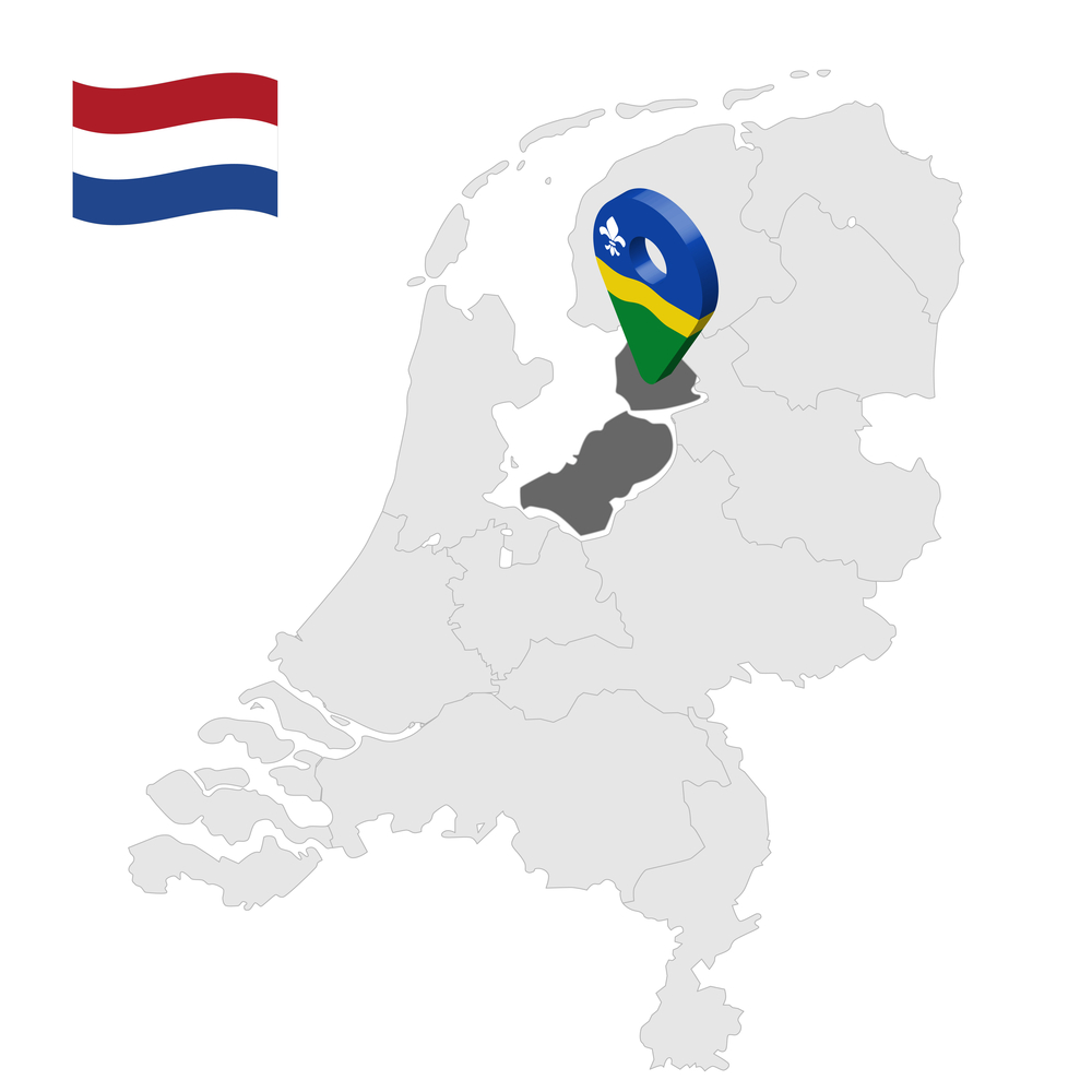 graphic-showing-flevoland-province-on-netherlands-map