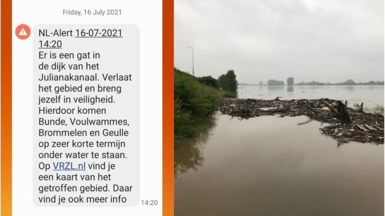BREAKING: Dike breaks in Limburg: thousands evacuating
