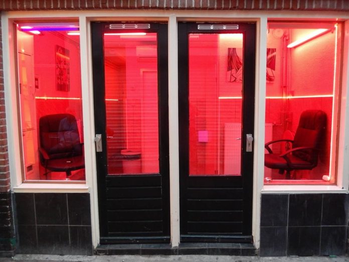 Forced prostitution in the Netherlands red light district