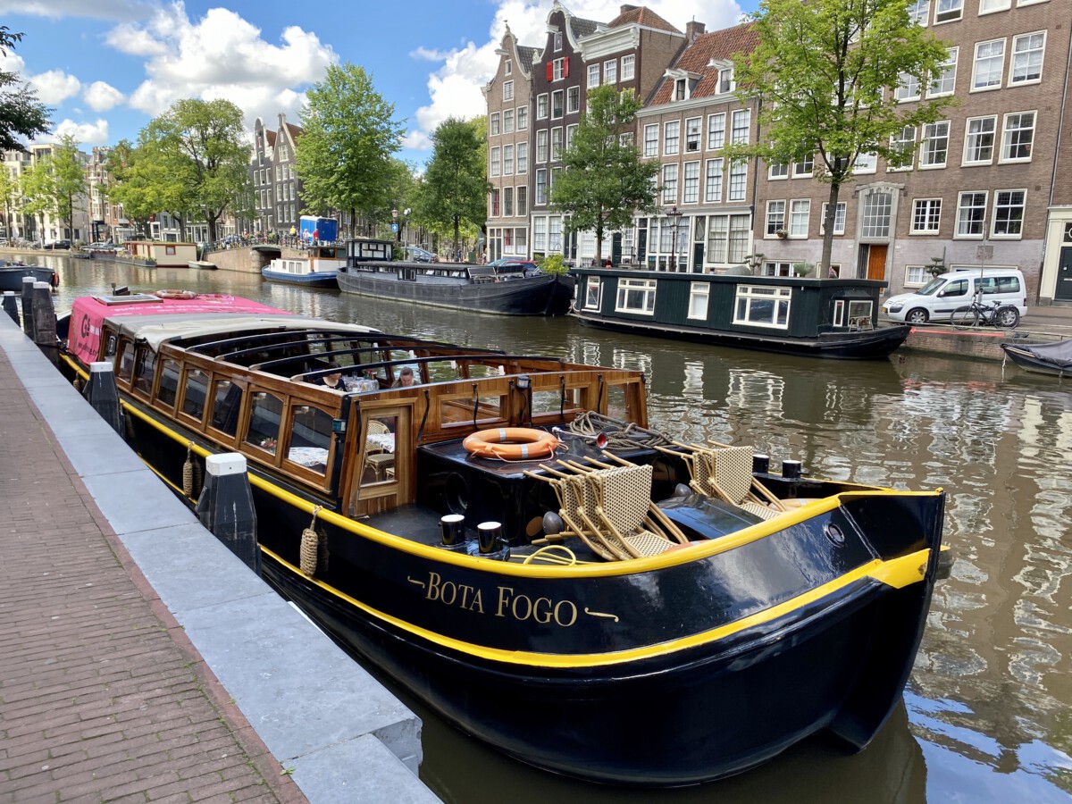 Gs Brunch Boat is one of the most memorable Amsterdam canal boat trips