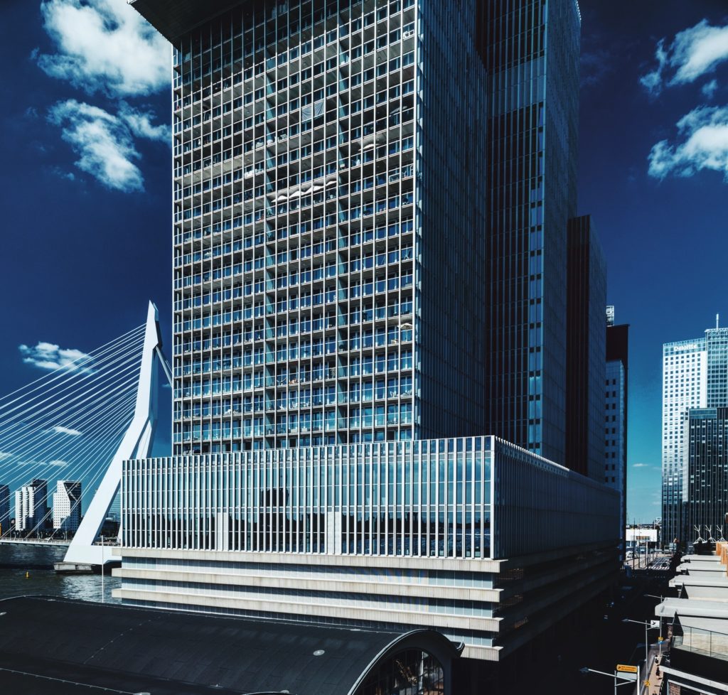 Photo-of-side-view-of-De-Rotterdam-Building-Rotterdam