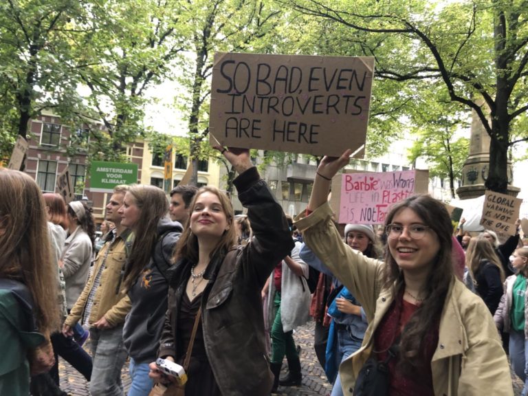 The best signs from the climate strike in The Hague