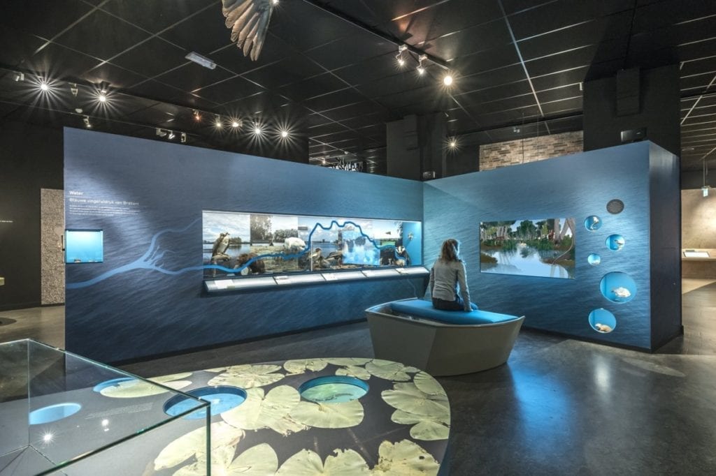 exhibition about the natural history of Brabant in the Natuurmuseum