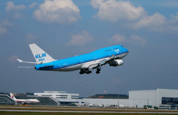 photo-of-boeing-747-plane-klm-schiphol