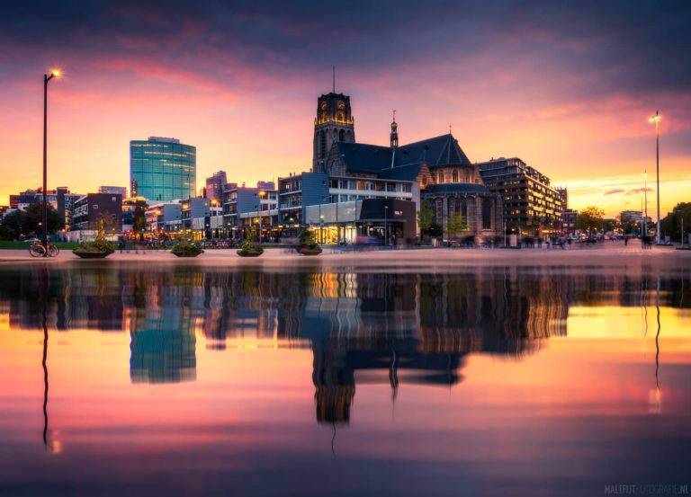 These photos of Rotterdam and its sunsets will blow you away