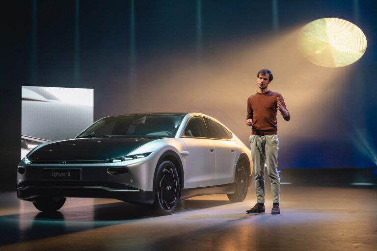World’s first solar car launched by Dutch startup (with a sky-high price)