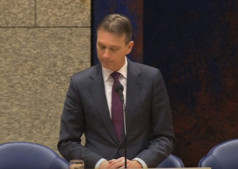 Minister Zijlstra of Foreign Affairs is stepping down after lying about meeting Putin