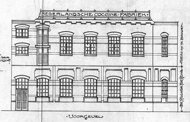drawing-or-sketch-in-pencil-illustrating-the-dutch-cocaine-factory-designed-by-architect-HH-Baanders