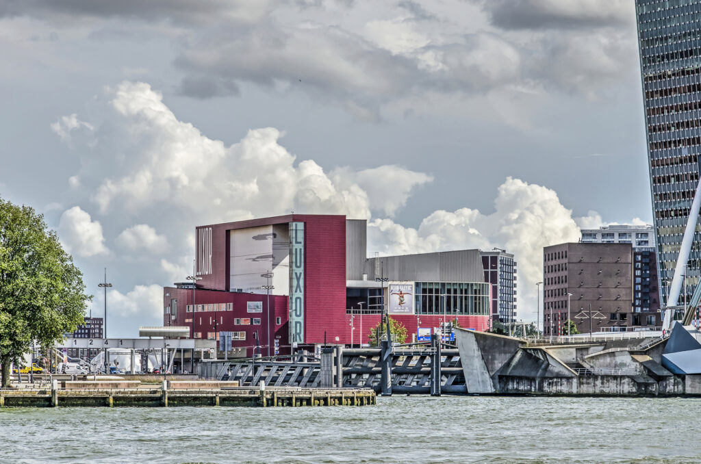 View of the New Luxor Theatre in Rotterdam