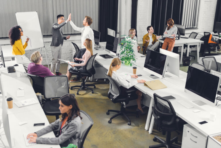 Office bribe: employers try to attract workers back to the office with smoothie bars and nap units 