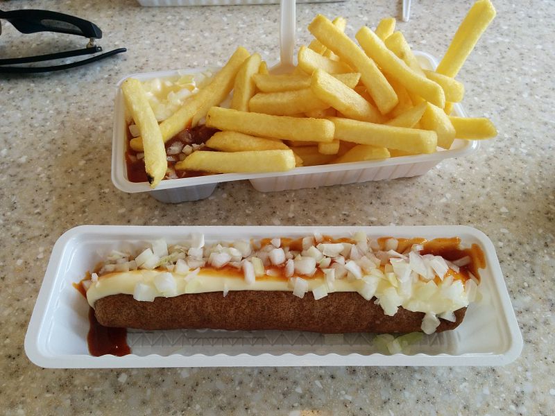 photo-of-dutch-frikandel-speciaal-snackbar-food