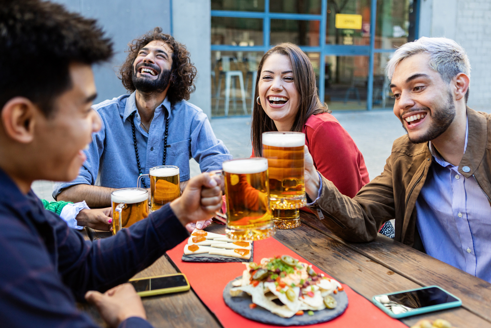 Group-of-university-students-having-drinks