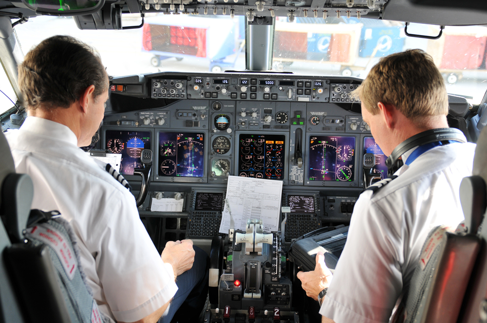 Two-pilots-in-cockpit-of-KLM-flight-flown-by-Dutch-King