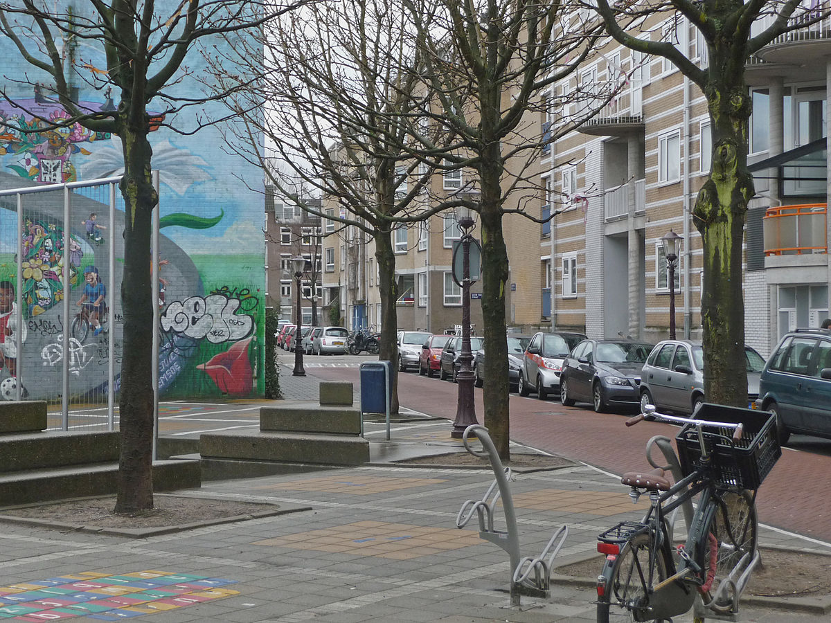 Playground in Amsterdam