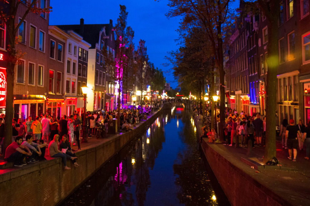 Prostitution in the Netherlands - Amsterdam Red Light District