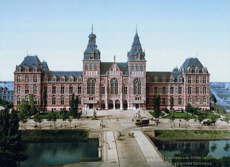 The Rijkmuseum, one of the most famous museums in the Netherlands