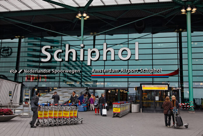 Main-entrance-of-schiphol-airport-in-the-netherlands