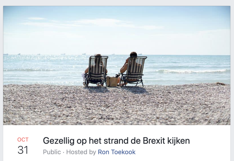 57,000 People Want to Sit on a Dutch Beach to Watch Brexit Unfold Across the Water