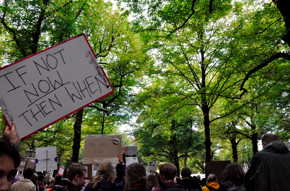 Protests in the netherlands