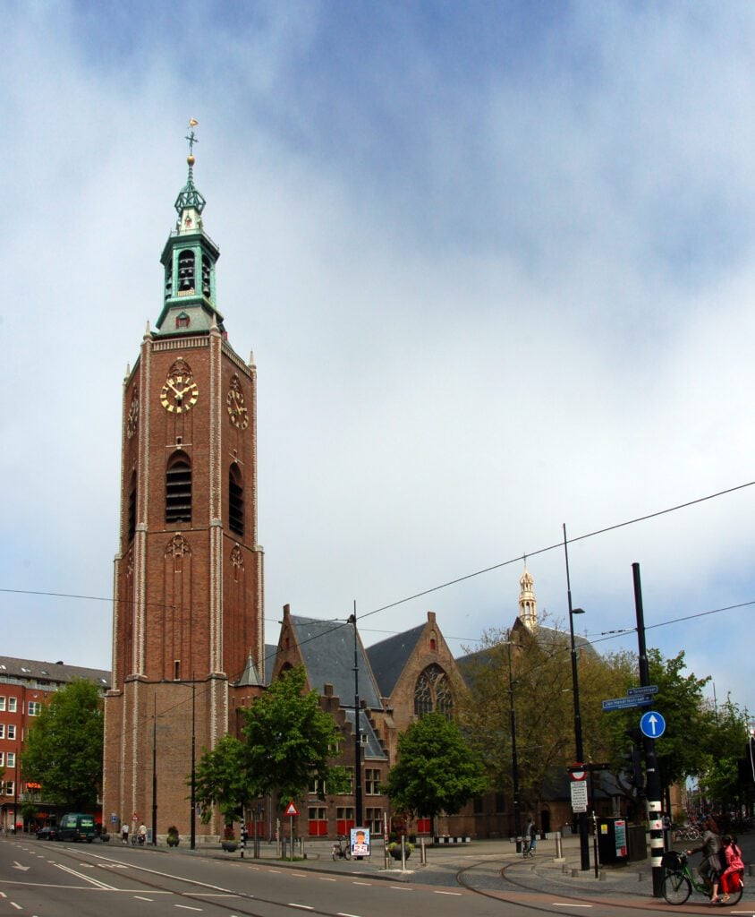 photo-of-Sint-Jakobskerk-tower-in-den-haag-netherlands