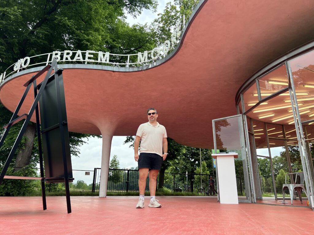 photo-of-man-standing-outside-museum-aan-de-stroom-in-antwerp