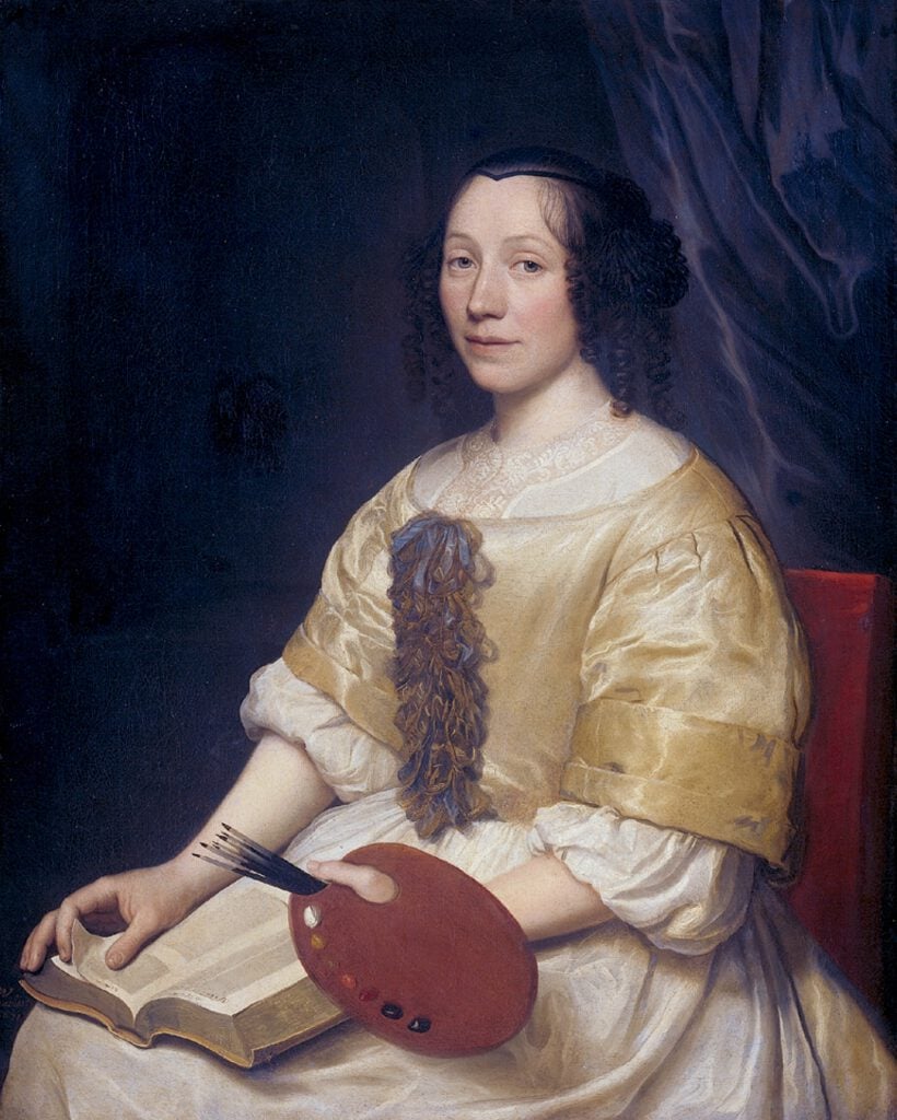 portrait-of-dutch-painter-Maria-van-Oosterwijk