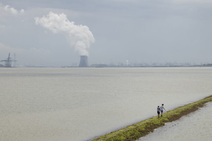 Westerscheldt-sea-with-factory-plant-in-the-background