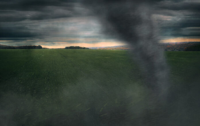 Whirlwind-with-dark-clouds-in-the-countryside