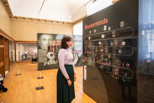 A Woman Stares At A Museum Exhibit In The University Of Groningen Museum 630x420 