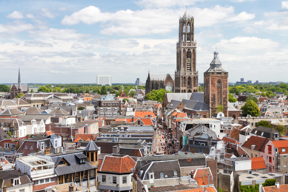 photo-of-an-aerial-view-of-utrecht-and-the-dom