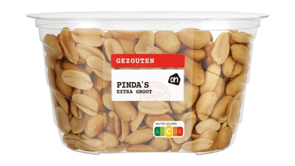 Albert-heijn-amendoins-extra-grandes-recolhidos-devido-a-possíveis-fragmentos-de-metal