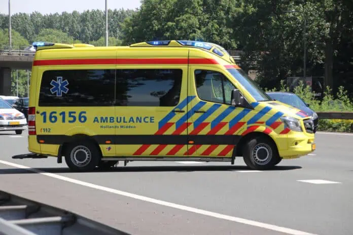 photo-of-yellow-ambulance-dutch-roads