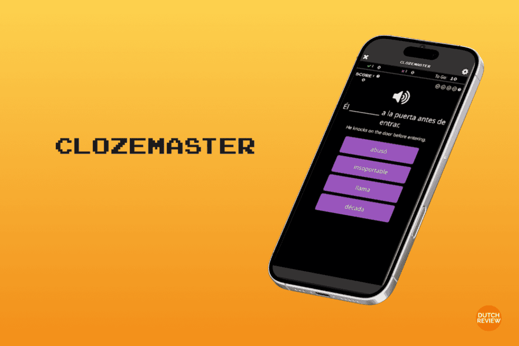 clozemaster-logo-and-iphone-open-to-app-on-yellow-background