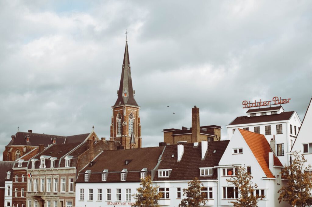 photo of maastricht buildings in the city