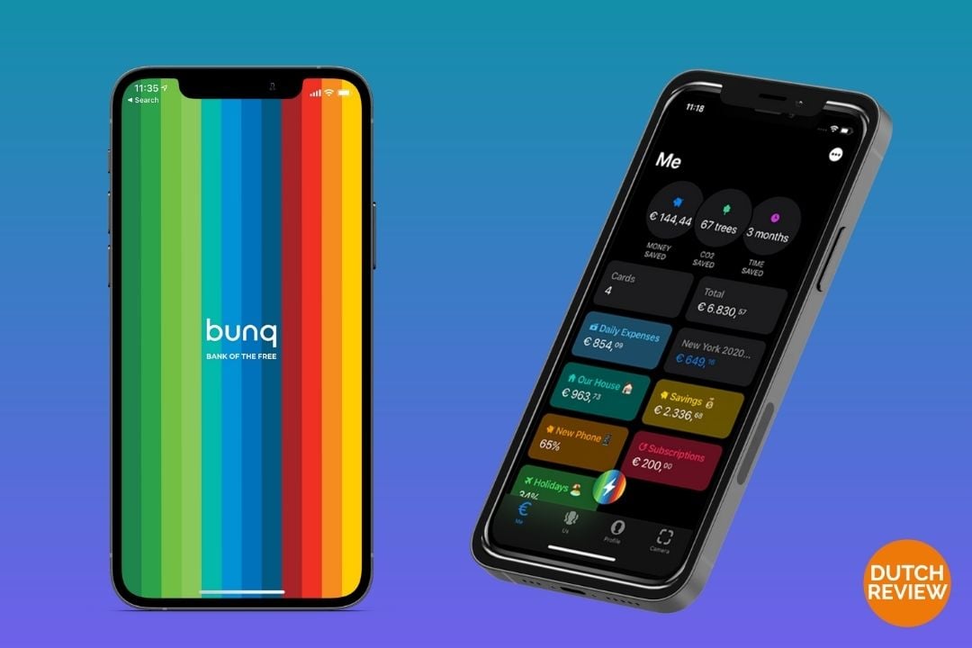 bunq-app-on-a-Dutch-phone